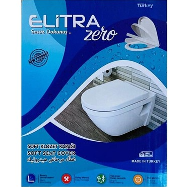 ELİTRA ZERO AMORTİSÖRLÜ KLOZET KAPAK